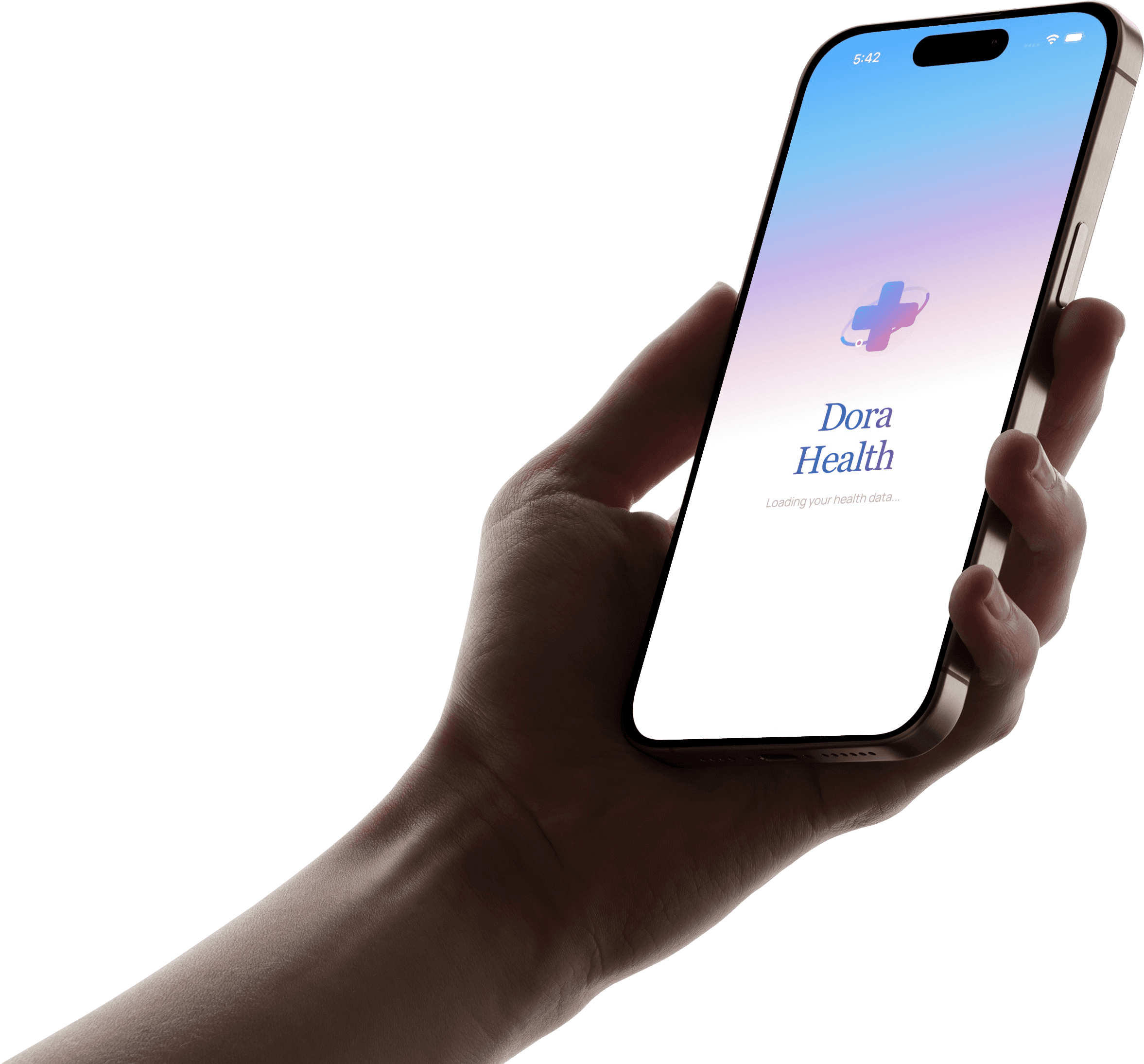 Dora Health app on iPhone